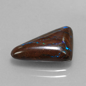 Opale boulder naturale multicolore da 5,10 ct, forma fantasia, opaco