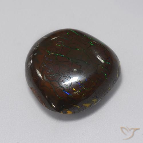 Opale masso Multicolore naturale da 13.21 ct, Taglio a fantasia, Opaco