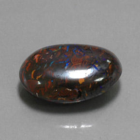 Opale masso Multicolore naturale da 13.07 ct, Ovale, Opaco