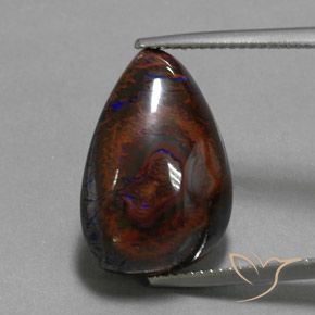 17.55ct Naturale Multicolore Opale masso, Taglio a fantasia, Opaco
