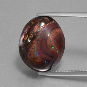 Opale masso Multicolore naturale da 13.62 ct, Forma fantasia, Opaco