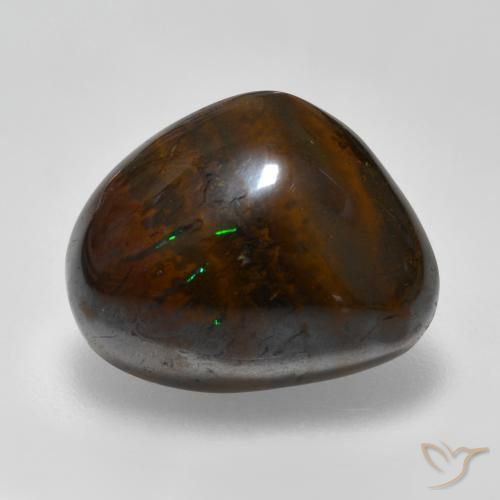 10.04ct Naturale Multicolore Opale masso, Taglio a fantasia, Opaco