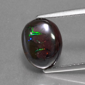 Opale masso Multicolore naturale da 4.60 ct, Ovale, Opaco