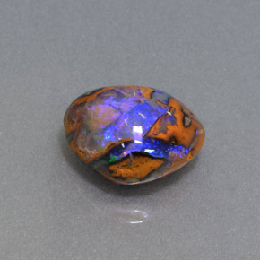 Opale masso Multicolore naturale da 2.57 ct, Forma fantasia, Opaco