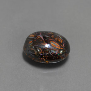 Opale masso Multicolore naturale da 4.33 ct, Taglio ovale, Opaco