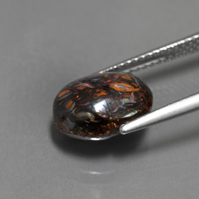 Opale masso Multicolore naturale da 4.33 ct, Taglio ovale, Opaco