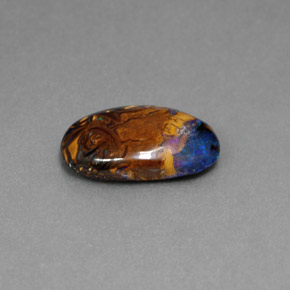 Opale masso Multicolore naturale da 3.78 ct, Taglio ovale, Opaco