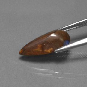 Opale masso Multicolore naturale da 4.00 ct, Forma a pera, Opaco