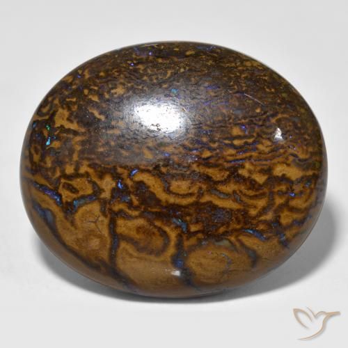 Opale masso Multicolore naturale da 34.16 ct, Ovale, Opaco