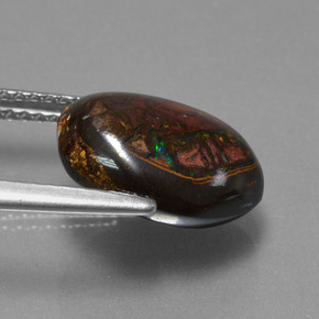 Opale masso Multicolore naturale da 4.78 ct, Forma fantasia, Opaco