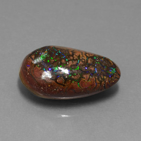 Opale masso Multicolore naturale da 7.10 ct, Taglio a fantasia, Opaco