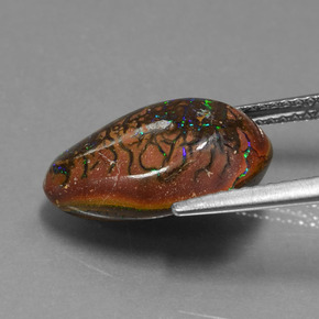 Opale masso Multicolore naturale da 7.10 ct, Taglio a fantasia, Opaco