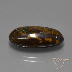 Opale masso Multicolore naturale da 12.87 ct, Ovale, Opaco