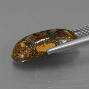 Opale masso Multicolore naturale da 4.78 ct, Forma fantasia, Opaco