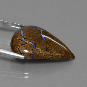 Opale masso Multicolore naturale da 14.12 ct, Forma a pera, Opaco