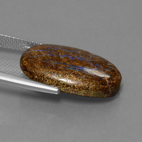 Opale masso Multicolore naturale da 13.05 ct, Taglio ovale, Opaco