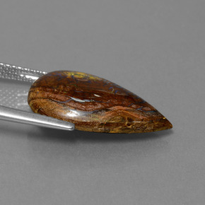 Opale masso Multicolore naturale da 7.69 ct, Forma a pera, Opaco