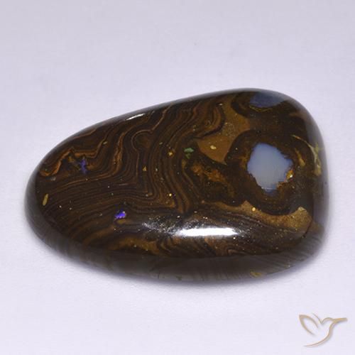 Opale masso Multicolore naturale da 30.94 ct, Taglio a fantasia, Opaco