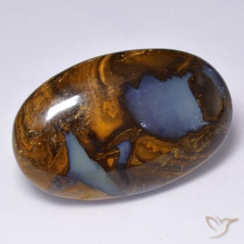 Opale masso Multicolore naturale da 26.43 ct, Ovale, Opaco