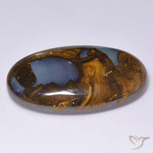 Opale masso Multicolore naturale da 26.43 ct, Ovale, Opaco