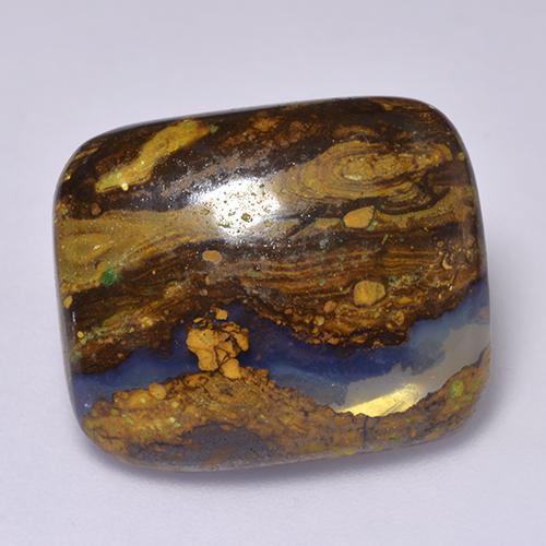 Opale masso Multicolore naturale da 13.32 ct, Taglio a cuscino, Opaco