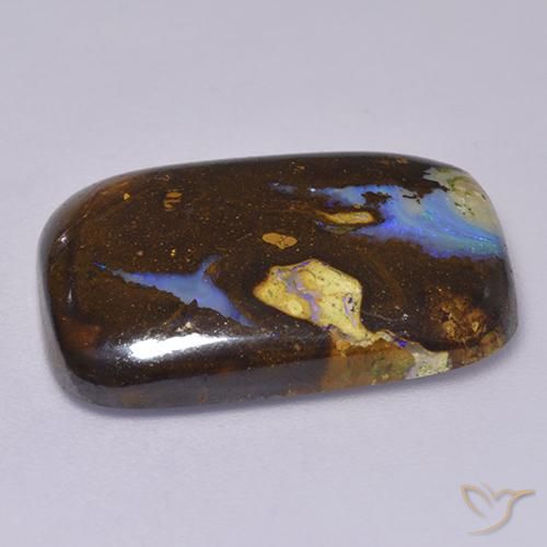 Opale masso Multicolore naturale da 14.29 ct, Cuscino, Opaco