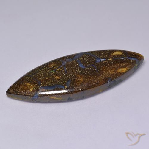 Opale masso Multicolore naturale da 18.28 ct, Taglio marquise, Opaco