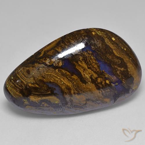 20.13ct Naturale Multicolore Opale masso, Taglio a fantasia, Opaco