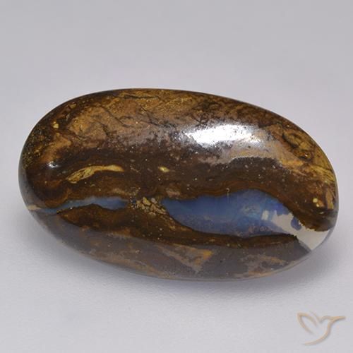 Opale masso Multicolore naturale da 9.66 ct, Ovale, Opaco