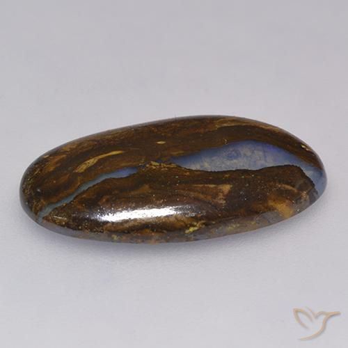 Opale masso Multicolore naturale da 9.66 ct, Ovale, Opaco