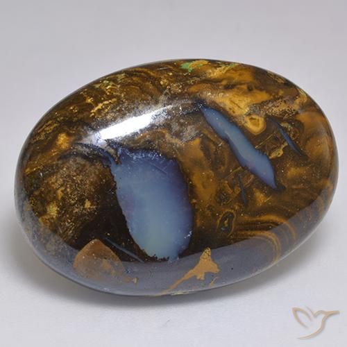Opale masso Multicolore naturale da 41.37 ct, Ovale, Opaco