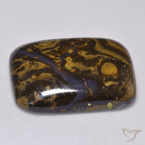 Opale masso Multicolore naturale da 13.03 ct, Cuscino, Opaco