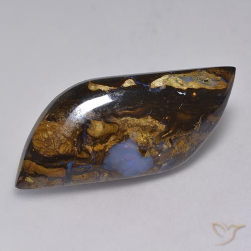 16.01ct Naturale Multicolore Opale masso, Taglio a fantasia, Opaco