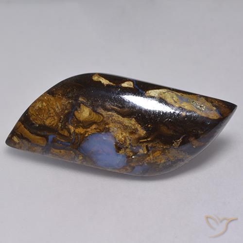 Opale masso Multicolore naturale da 16.01 ct, Taglio a fantasia, Opaco