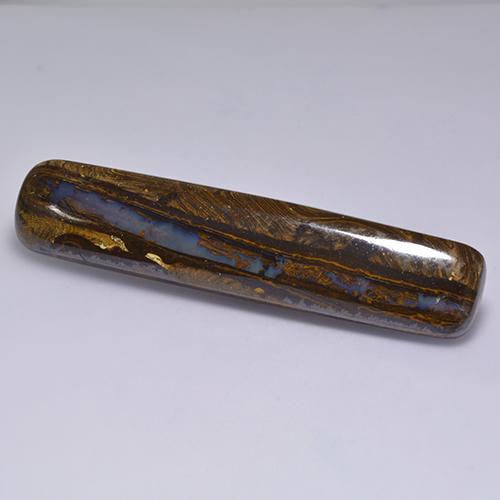 Opale boulder naturale multicolore da 58,31 ct, taglio a cuscino, opaco