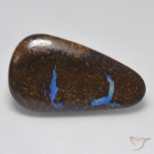 10.79ct Naturale Multicolore Opale masso, Taglio a fantasia, Opaco