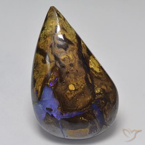 Opale masso Multicolore naturale da 17.29 ct, Taglio a fantasia, Opaco