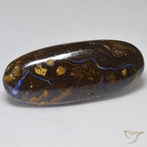 Opale masso Multicolore naturale da 36.66 ct, Ovale, Opaco