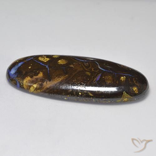 Opale masso Multicolore naturale da 36.66 ct, Ovale, Opaco