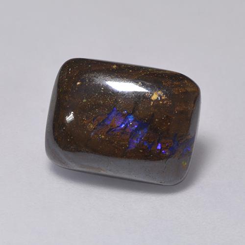 Opale masso Multicolore naturale da 5.27 ct, Taglio a cuscino, Opaco