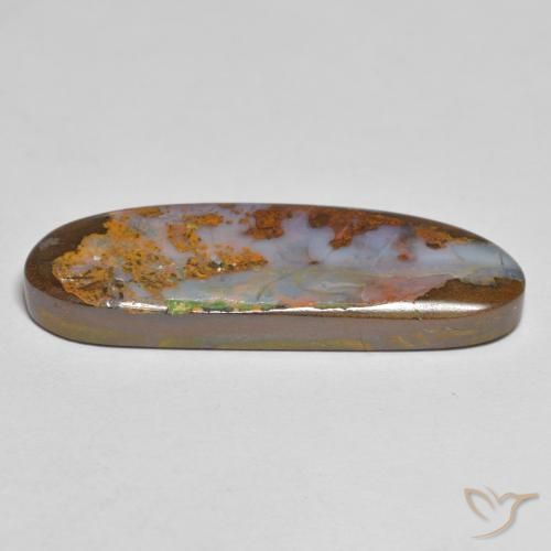 Opale masso Multicolore naturale da 11.89 ct, Taglio a fantasia, Opaco