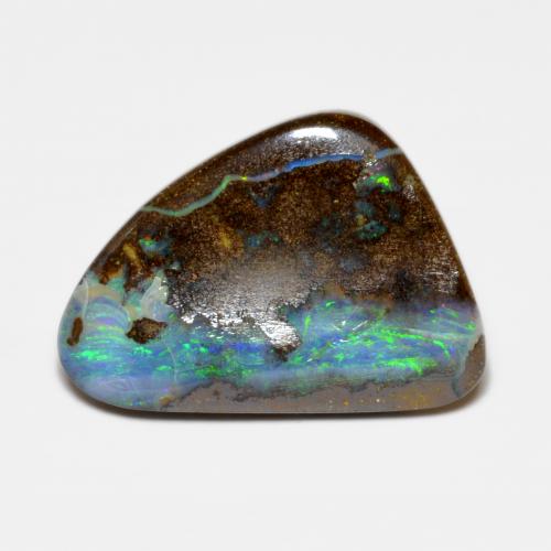 Opale boulder naturale multicolore da 10,00 ct, forma fantasia, opaco