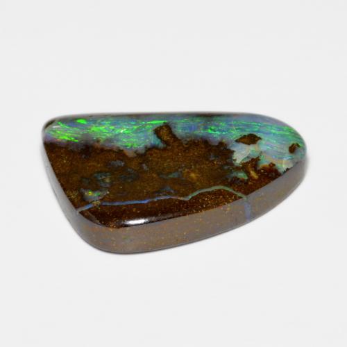 Opale boulder naturale multicolore da 10,00 ct, forma fantasia, opaco