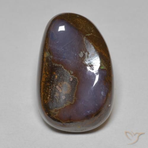 11.61ct Naturale Multicolore Opale masso, Taglio a fantasia, Opaco