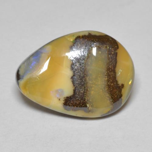 Opale masso Multicolore naturale da 7.43 ct, Forma fantasia, Opaco