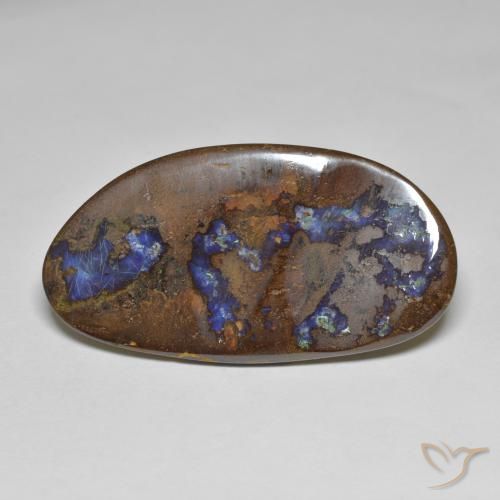 35.99ct Naturale Multicolore Opale masso, Taglio a fantasia, Opaco