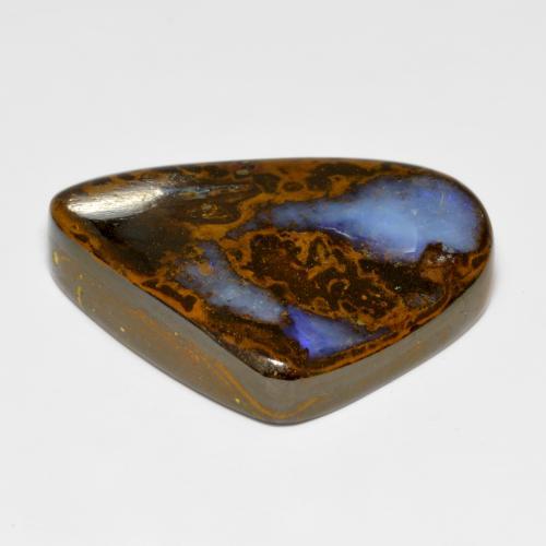 Opale boulder naturale multicolore da 67,66 ct, forma fantasia, opaco