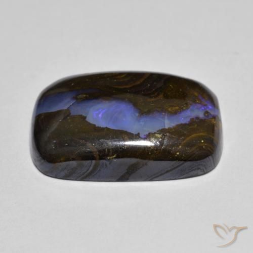 Opale masso Multicolore naturale da 13.78 ct, Cuscino, Traslucido