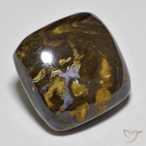 Opale masso Multicolore naturale da 21.39 ct, Cuscino, Opaco