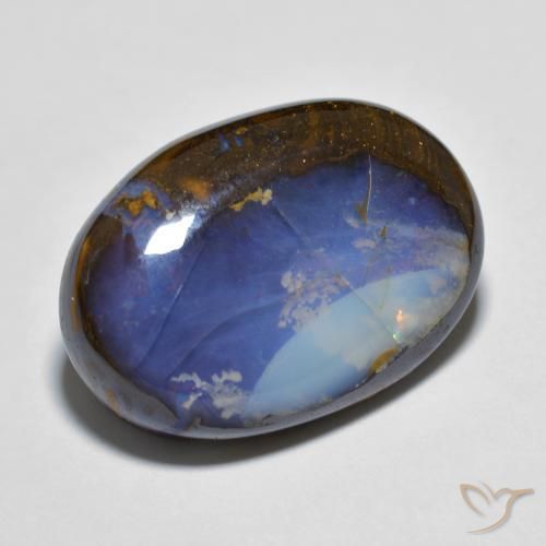 Opale masso Multicolore naturale da 13.49 ct, Ovale, Opaco